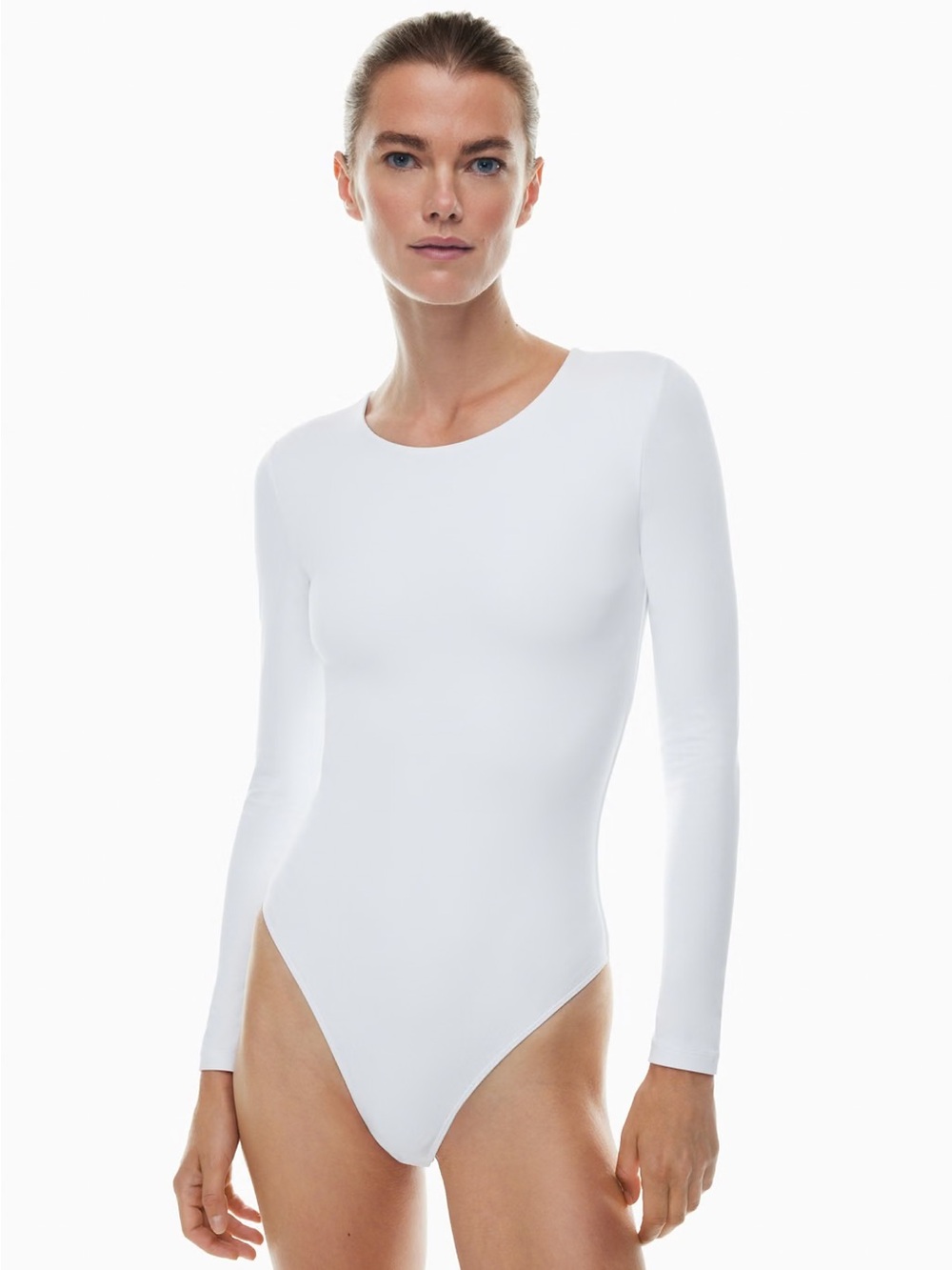 Aritzia Babaton Contour Crew Longsleeve Bodysuit